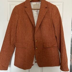 Banana Republic Peach Blazer with Gold Detail